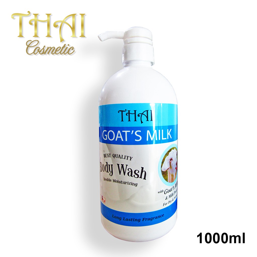 Thai Body Wash Ml Goat S Milk Sabun Mandi Cair Botol Pump