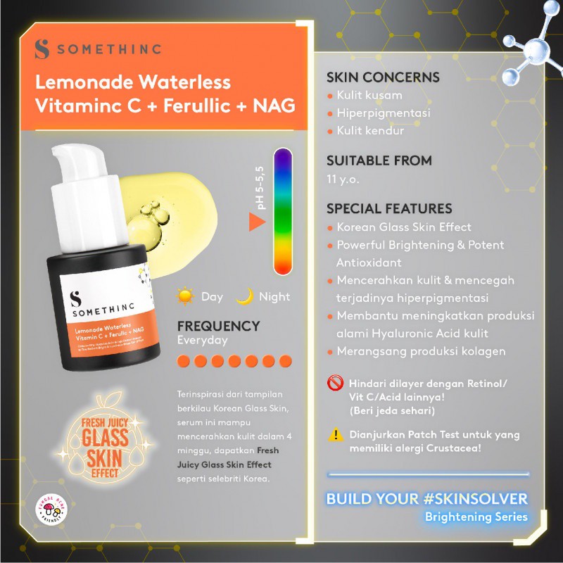 Somethinc Lemonade Waterless Vitamin C Ferulic Nag Ml