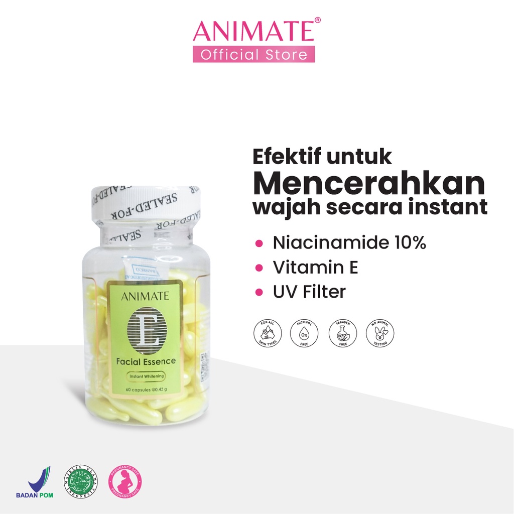 Animate Facial Essence Instant Whitening