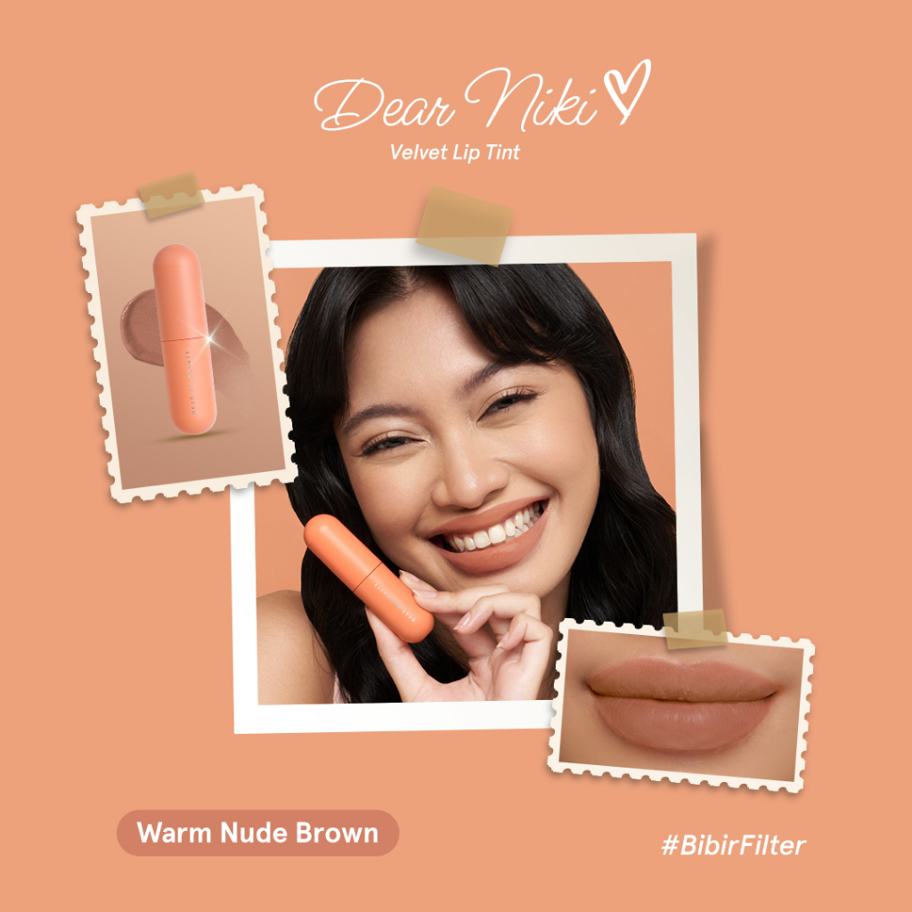 Dear Me Beauty Velvet Lip Tint Ml Dear Niki Warm Nude