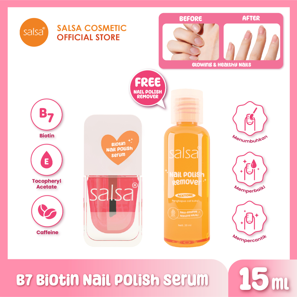 Salsa B7 Biotin Nail Polish Serum 15ml Salsa B7 Biotin Nail Polish Serum 15ml