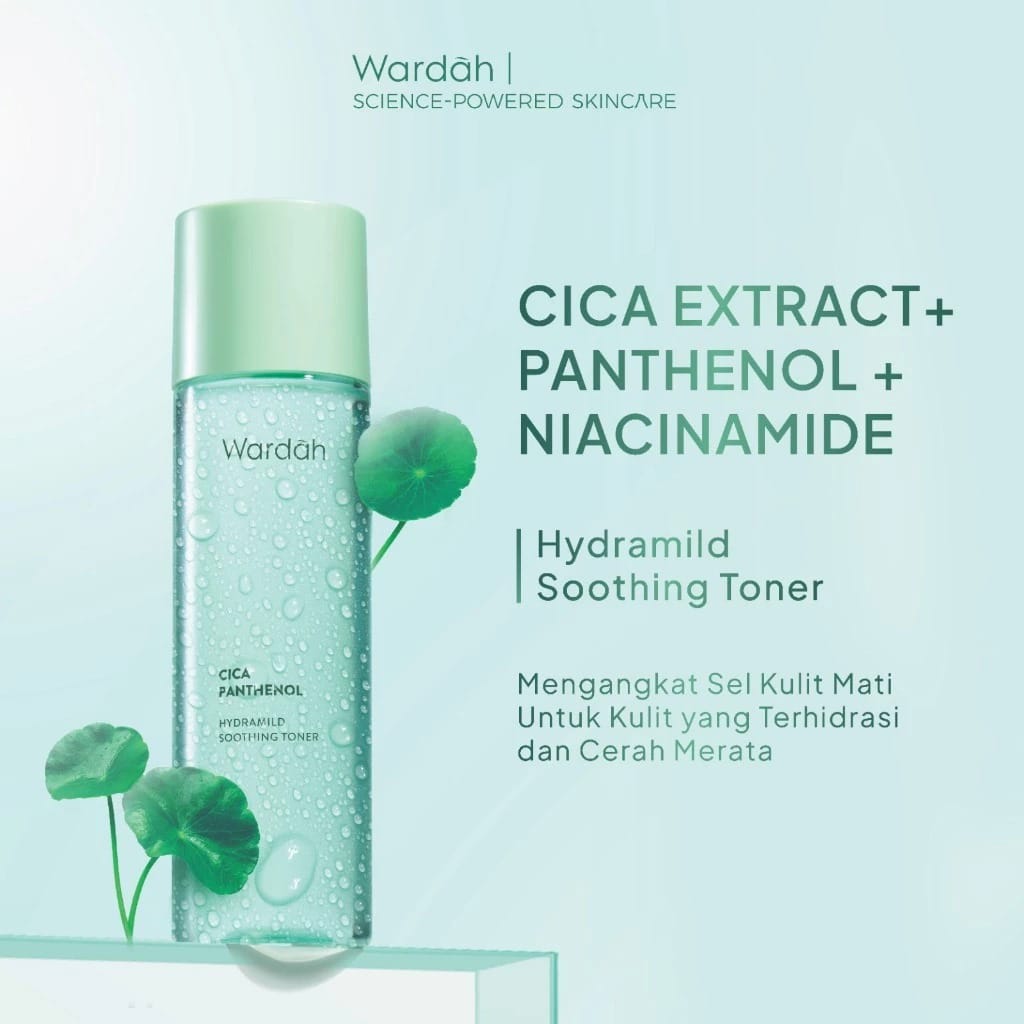 Wardah Cica Panthenol Hydramild Soothing Toner 125ml