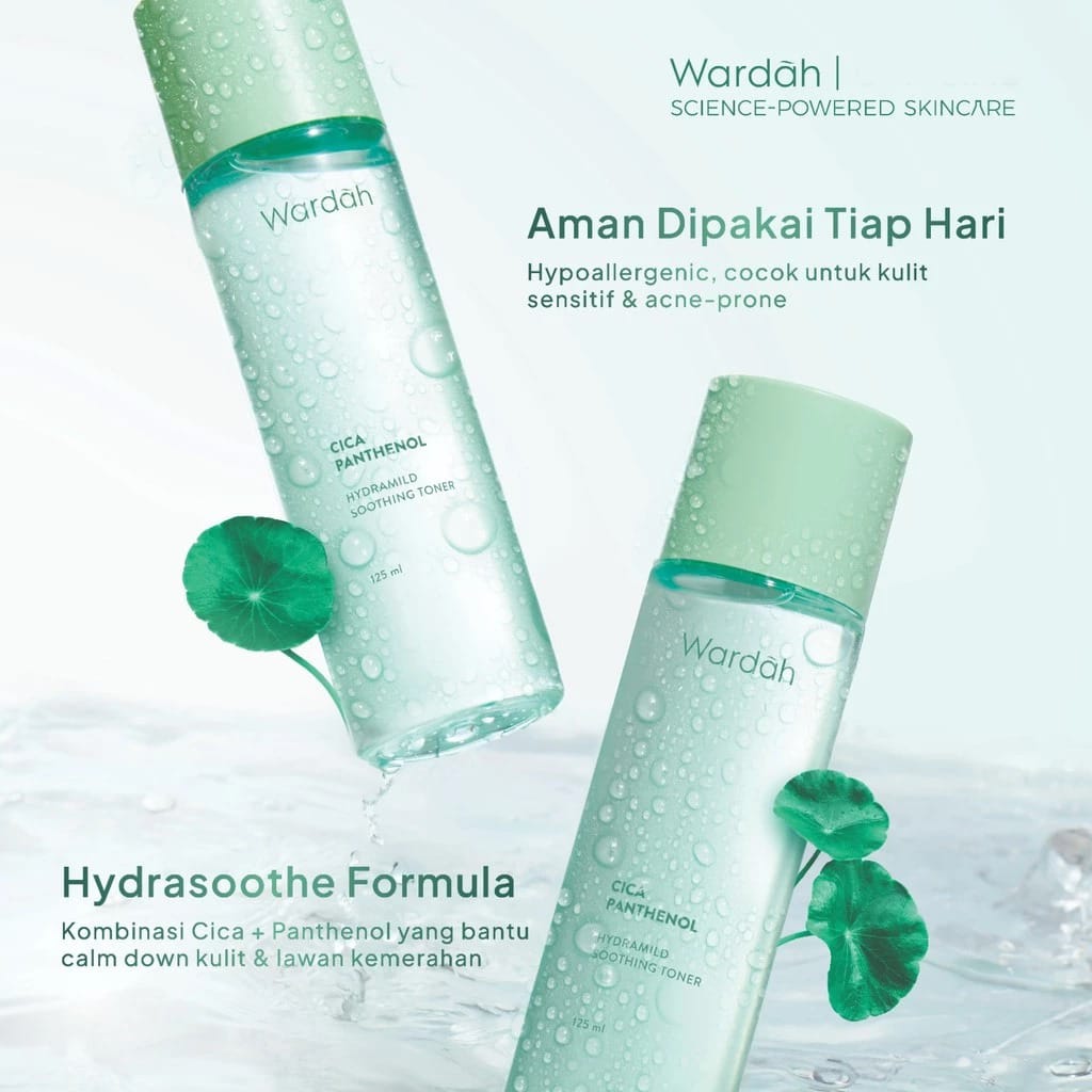 Wardah Cica Panthenol Hydramild Soothing Toner 125ml
