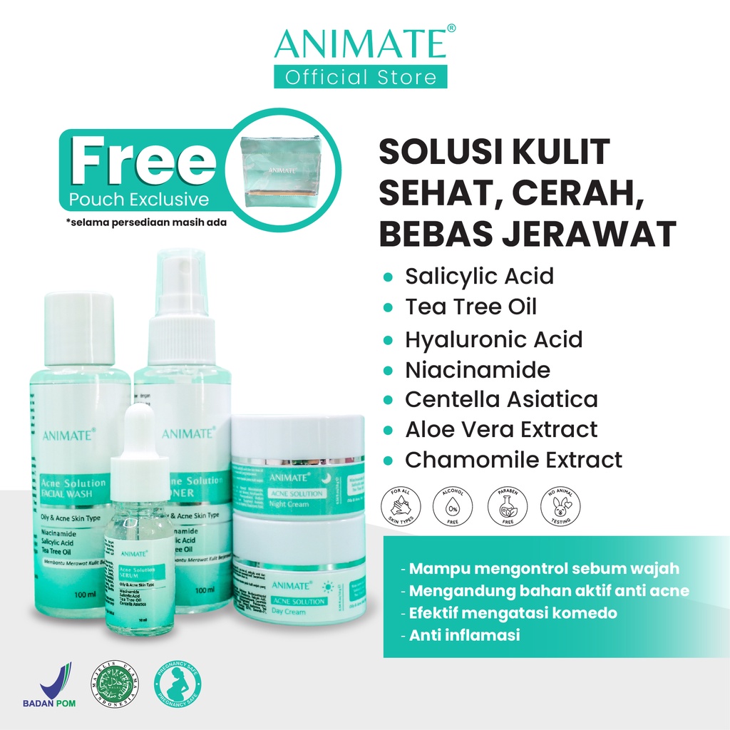 Animate Skincare Hijau Manfaatnya