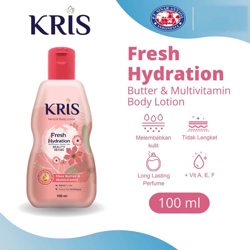 Kris Hand & Body Lotion 100ml - Fresh Hydration