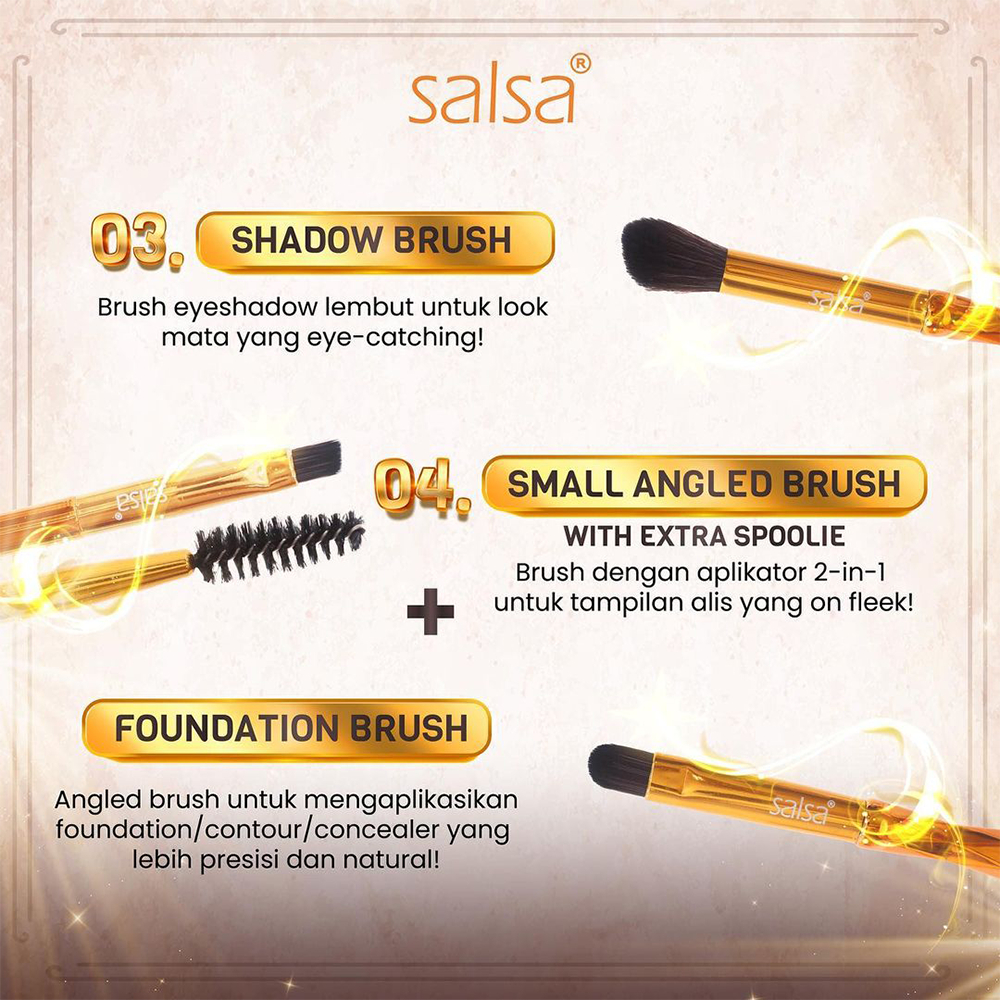 Salsa Abrakada Brush - 02 Shadow Brush