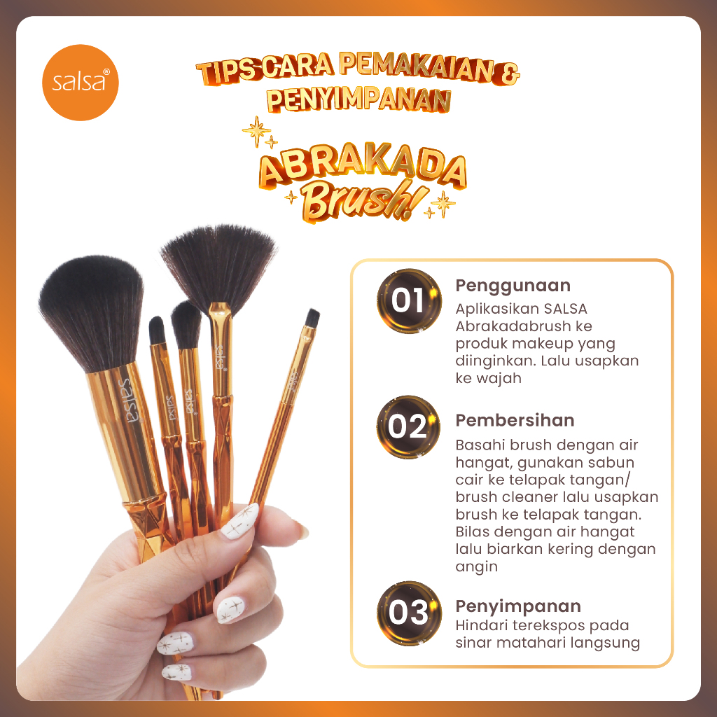 Salsa Abrakada Brush - 02 Shadow Brush