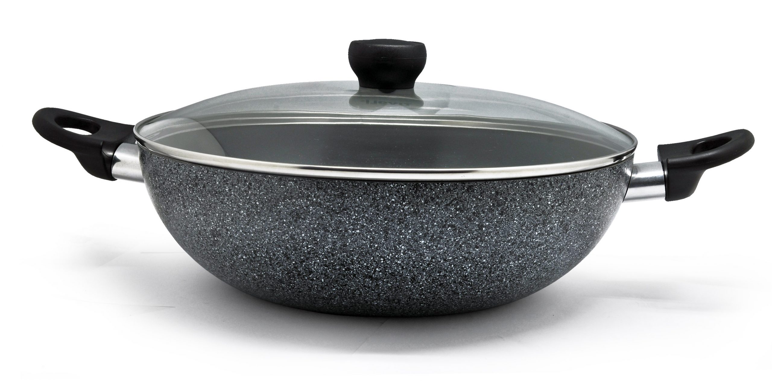 Maspion Maxim Neostone Wok + Tutup Kaca 30cm