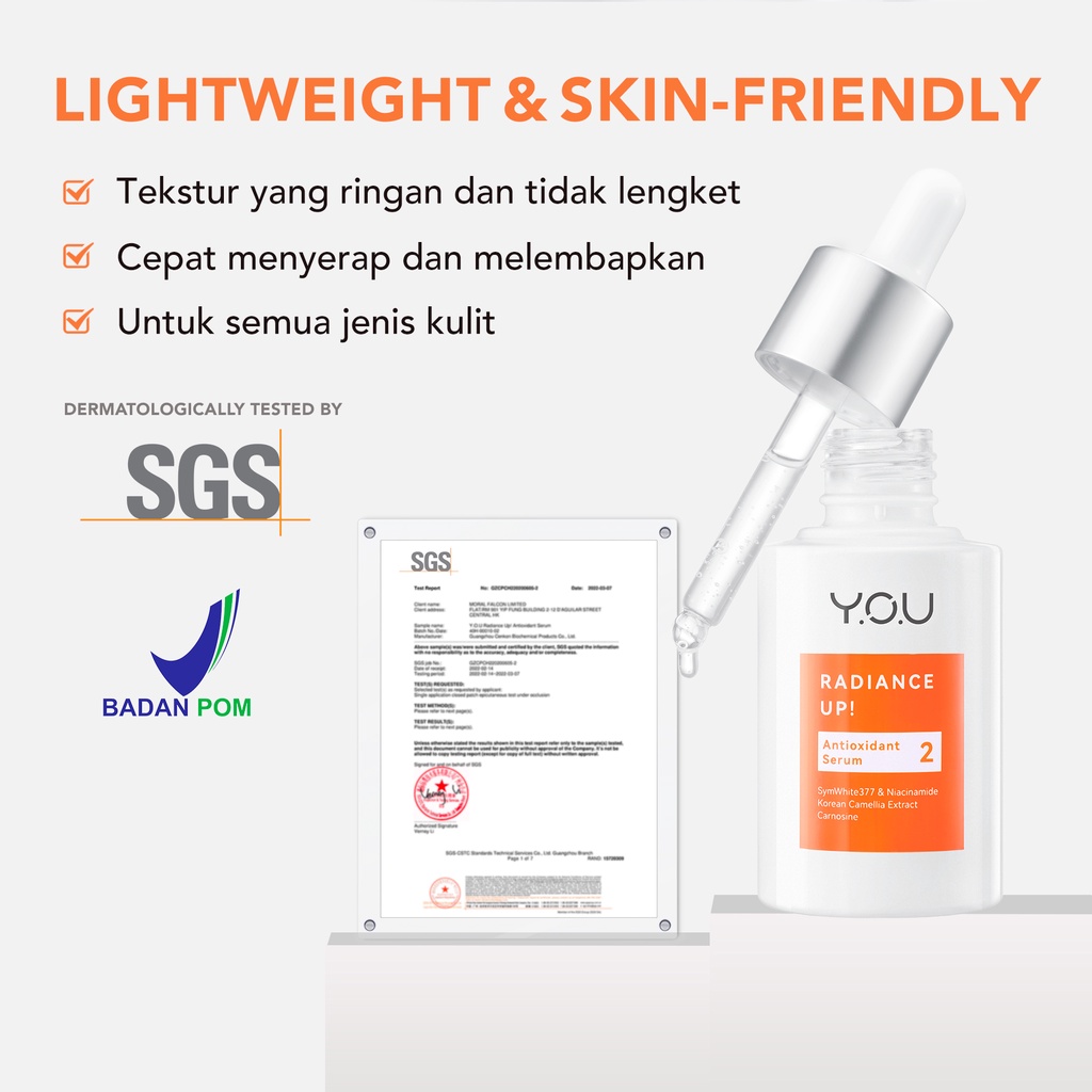 YOU Radiance Up! Antioxidant Serum 20ml *