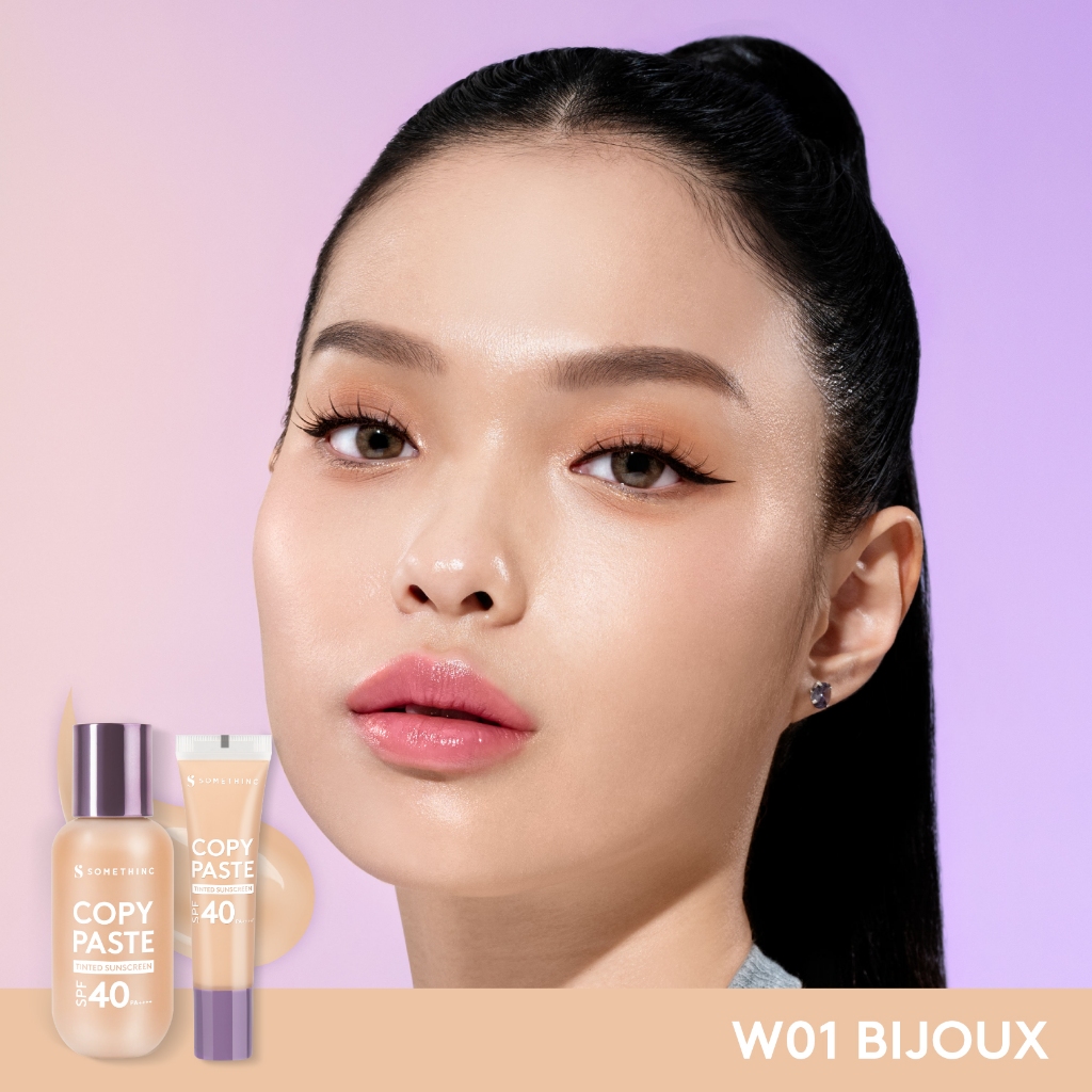 Somethinc Copy Paste Tinted Sunscreen SPF40 PA++++ 10ml MINI - W01 Bijoux