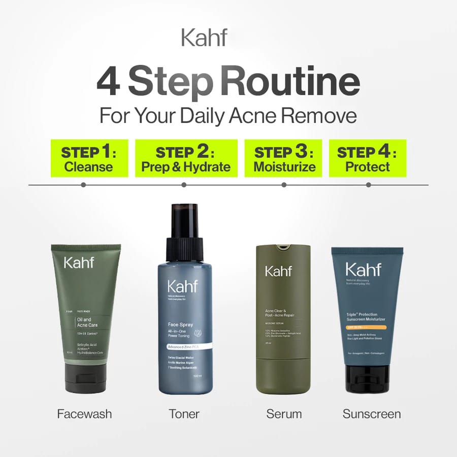 Kahf Face Wash 50ml - Oil and Acne Care