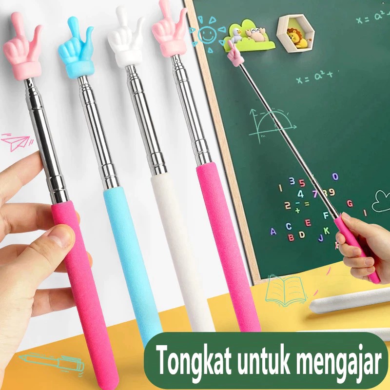 Tongkat Belajar Penunjuk Bentuk Jari 69cm