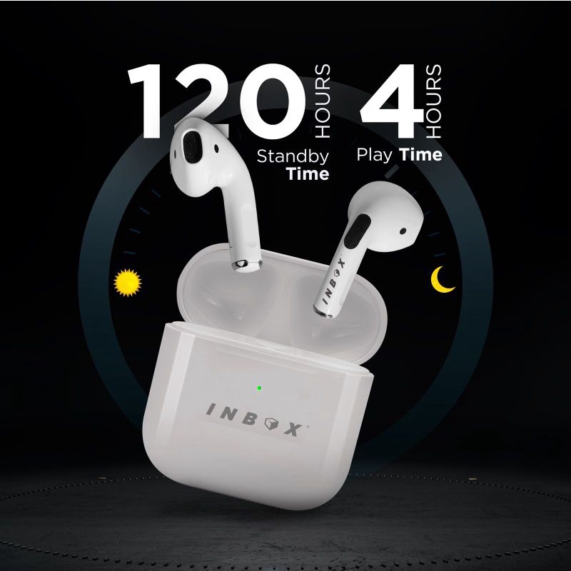 Inbox Earphone Wireless TWS TW-1 - Headset Bluetooth