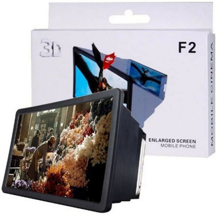 (F2) Pembesar Layar HP 3D - Enlarged Wide Screen Mobile Phone Gen F2