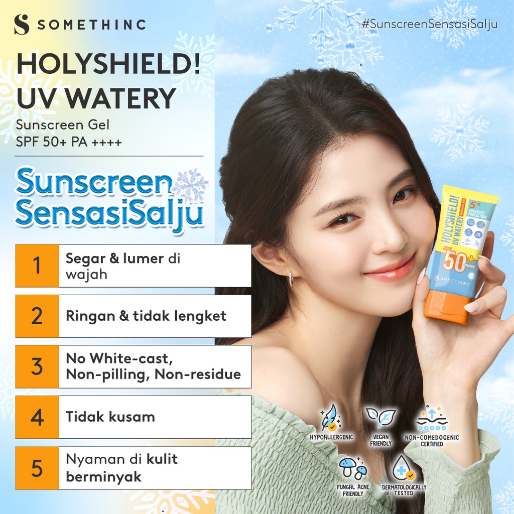 Somethinc Holyshield! UV Watery Sunscreen Gel SPF50+ PA+++ 15gr