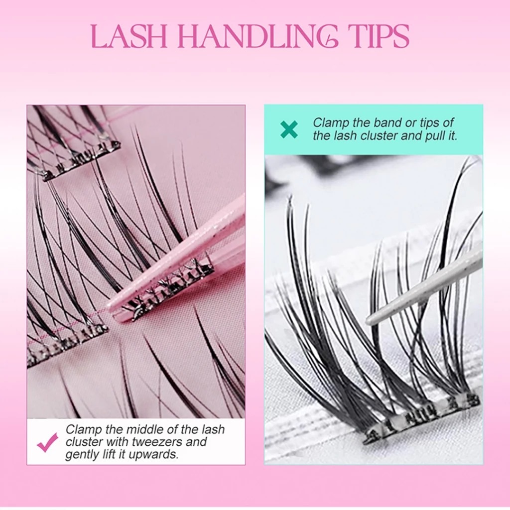 Glam Fix Wink Era Magnetic Poppin Glue-Free Cluster Eyelash (Isi 36pcs) - 03 Barbie Coded