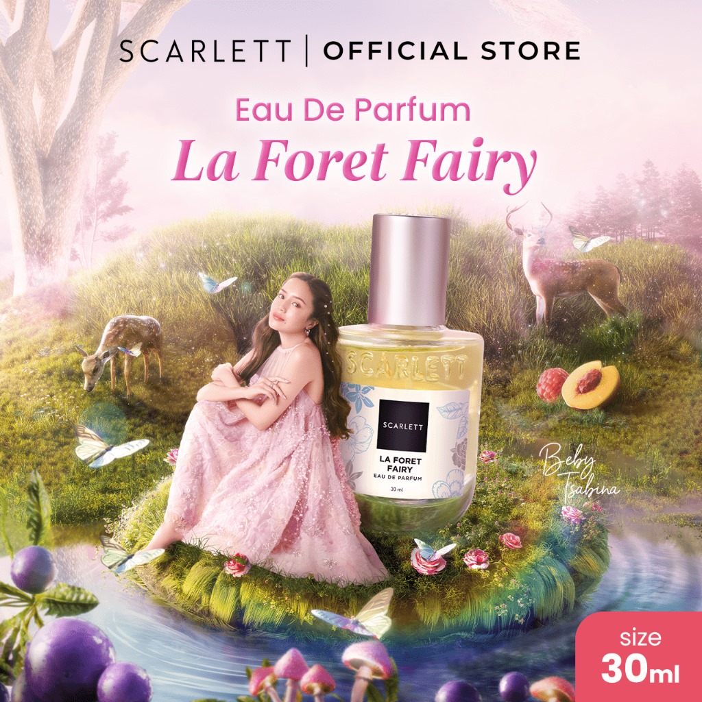 Scarlett Whitening Eau De Parfum 30ml - La Foret Fairy