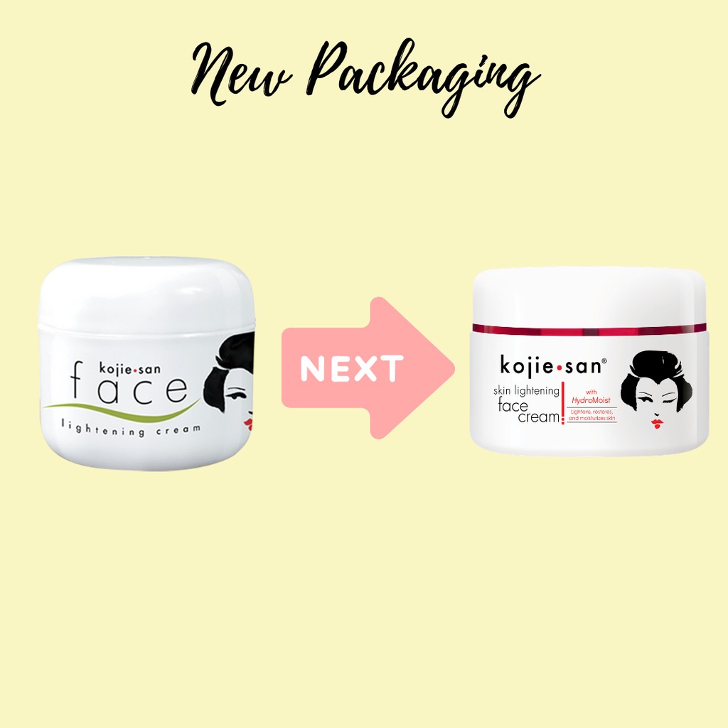 Kojie San Skin Lightening Face Cream 30gr (With Hydromoist)