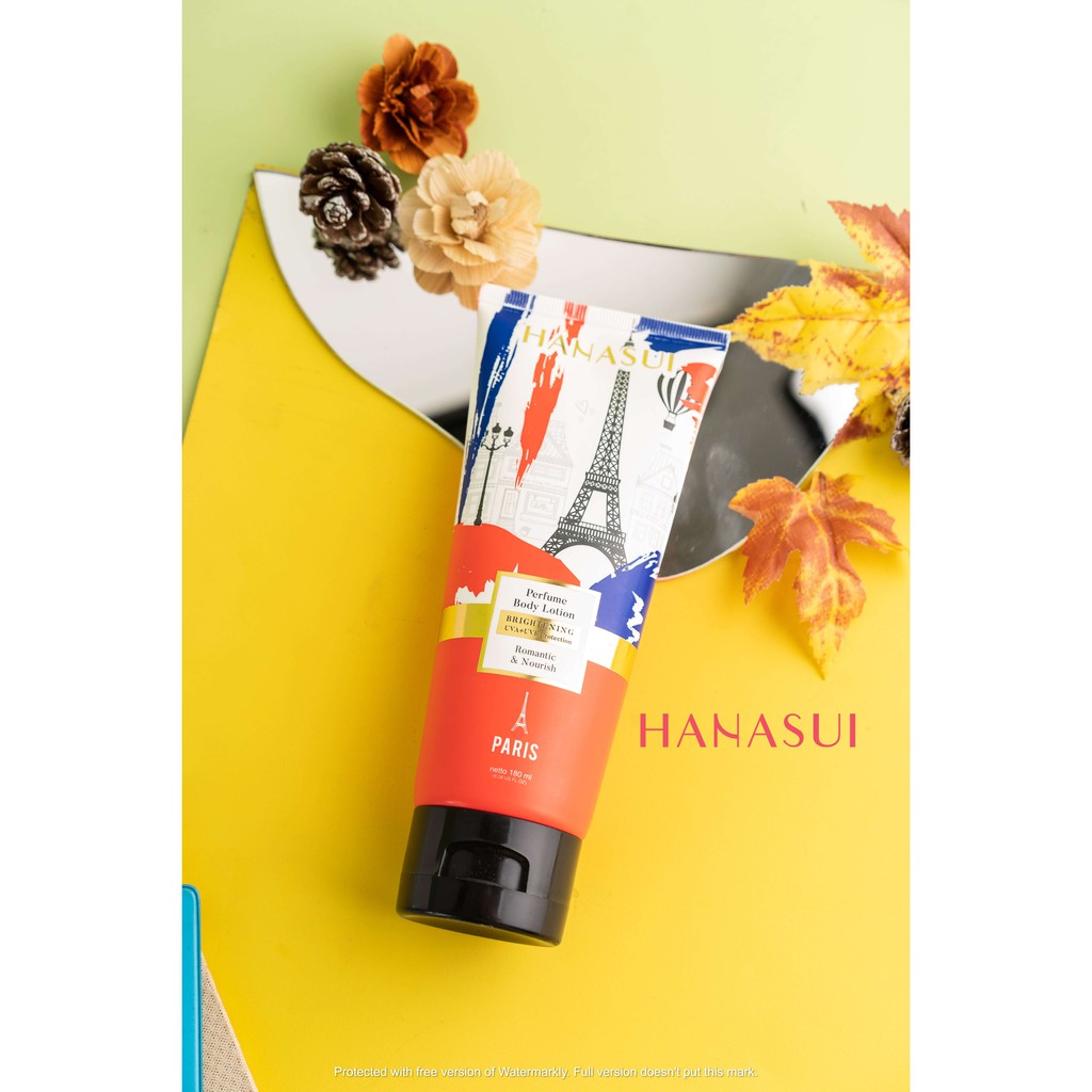 Hanasui Perfume Body Lotion 180ml - Sydney (Biru)
