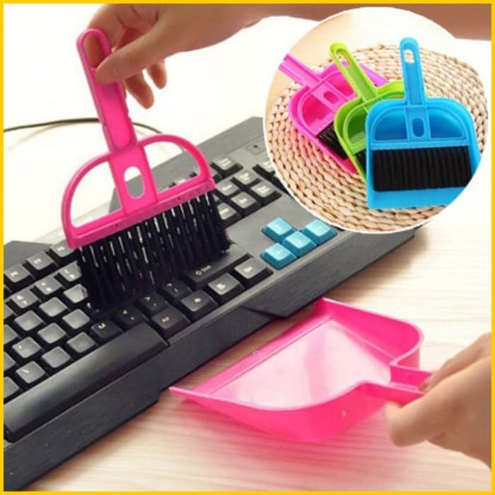 Sapu Pengki Set Mini (Mini Dustpan) Sapu Pengki Set Mini (Mini Dustpan)