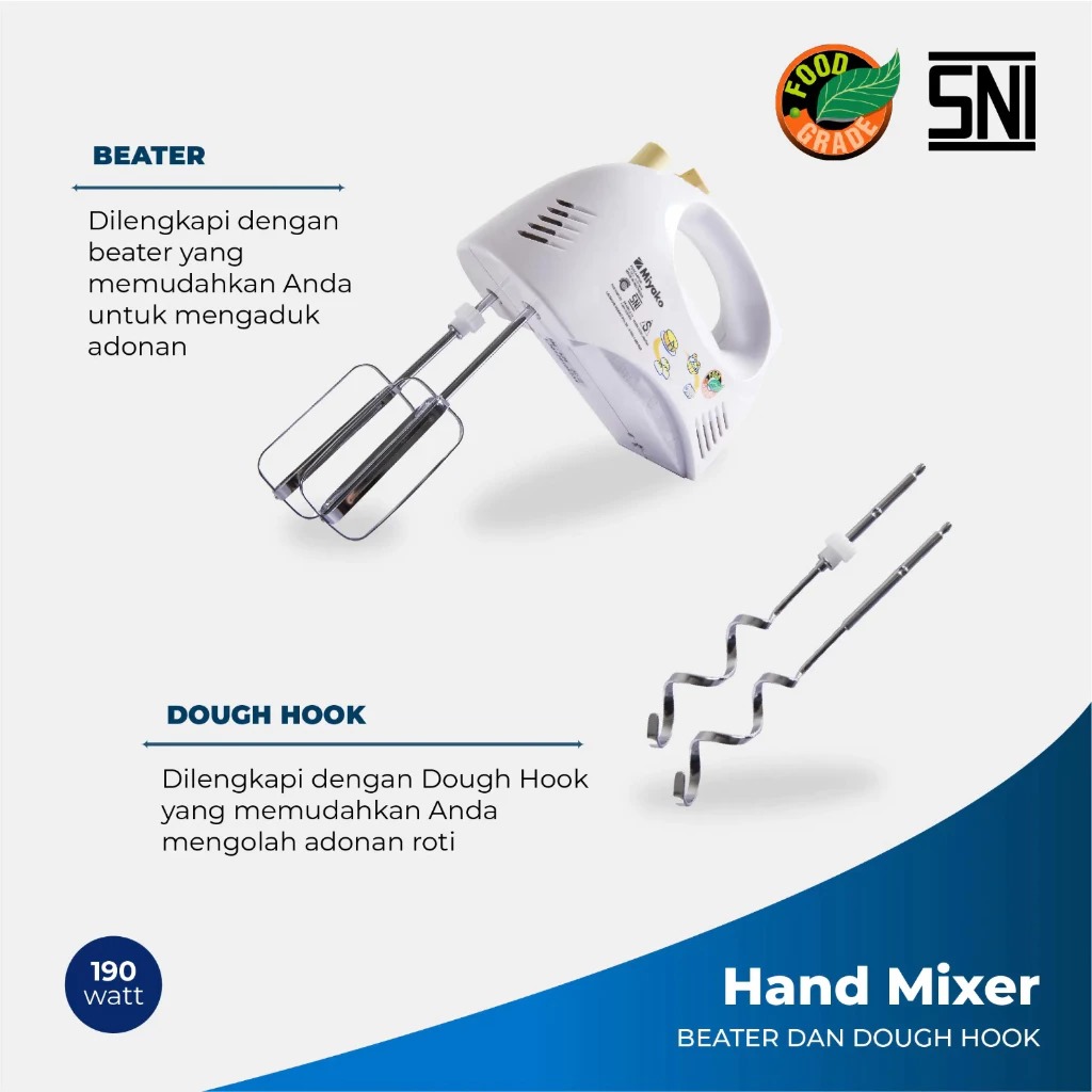 Miyako Hand Mixer HM620