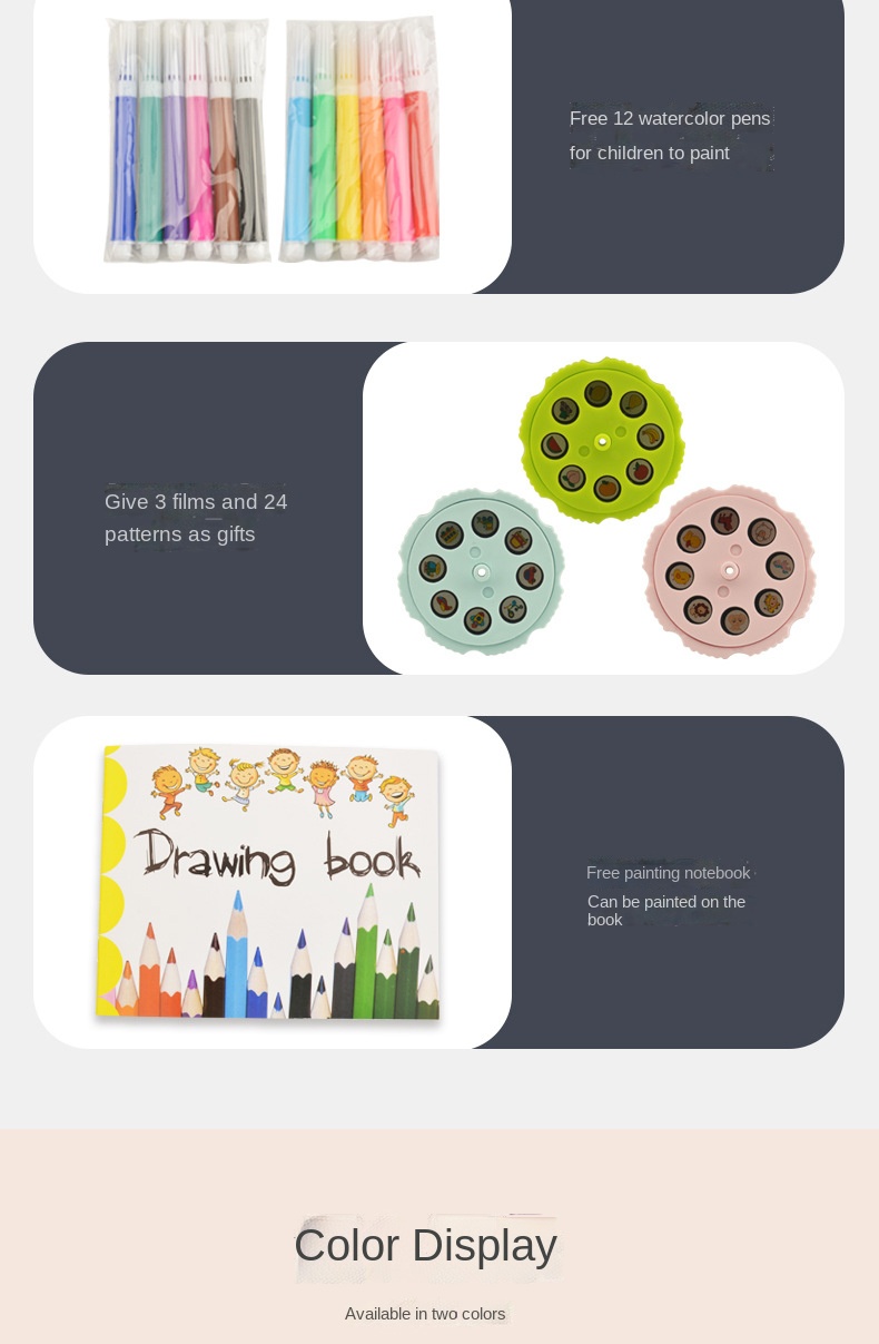 Meja Projector Painting MINI 13 x 18 x 26cm (Meja Belajar Proyektor Gambar Kreatif Anak)