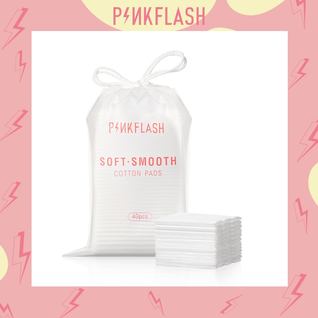 Pinkflash Soft Smooth Cotton Pad 40pcs