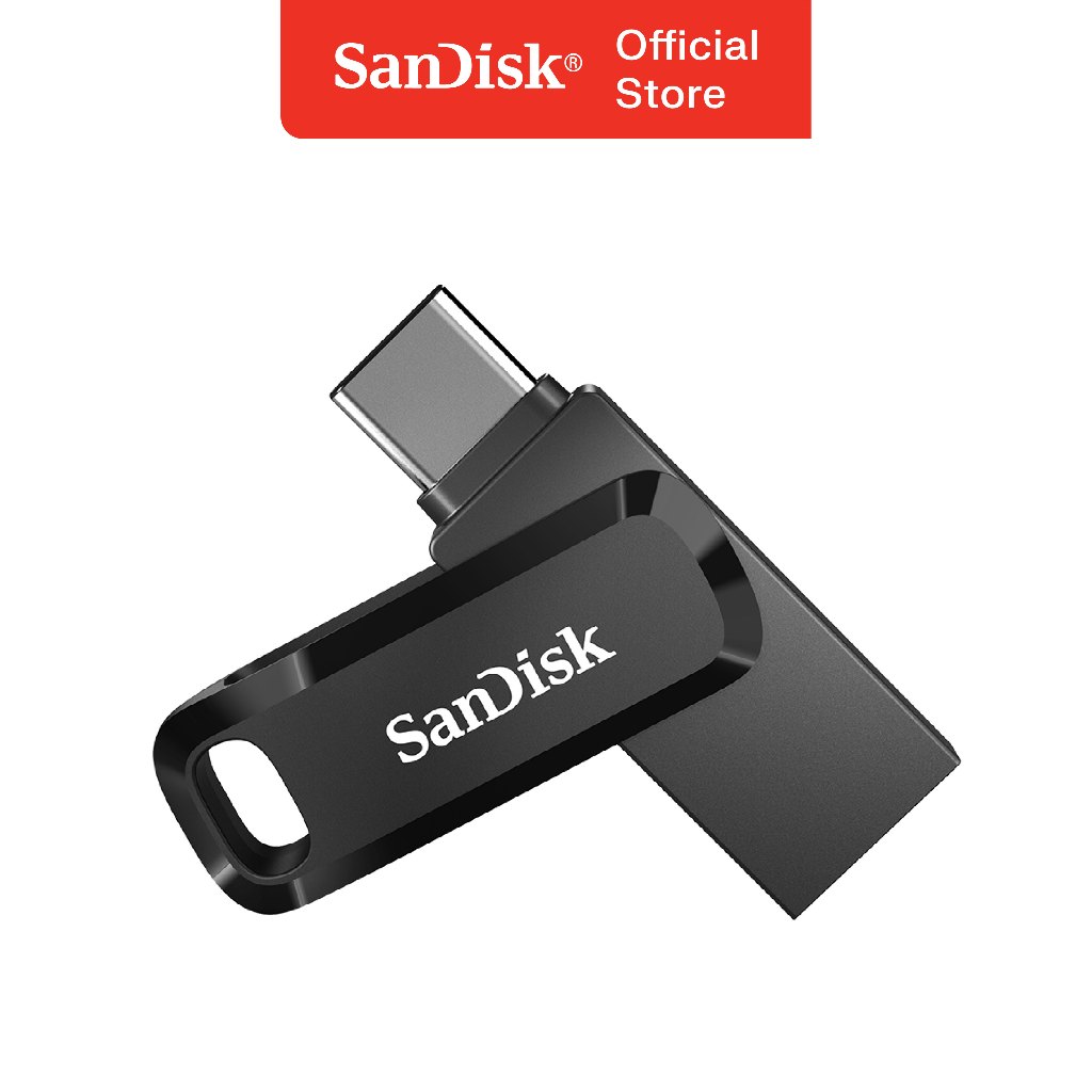 Sandisk Flashdisk Ultra Dual Drive Go SDDDC3 USB Type-C - 128GB 400MB/s