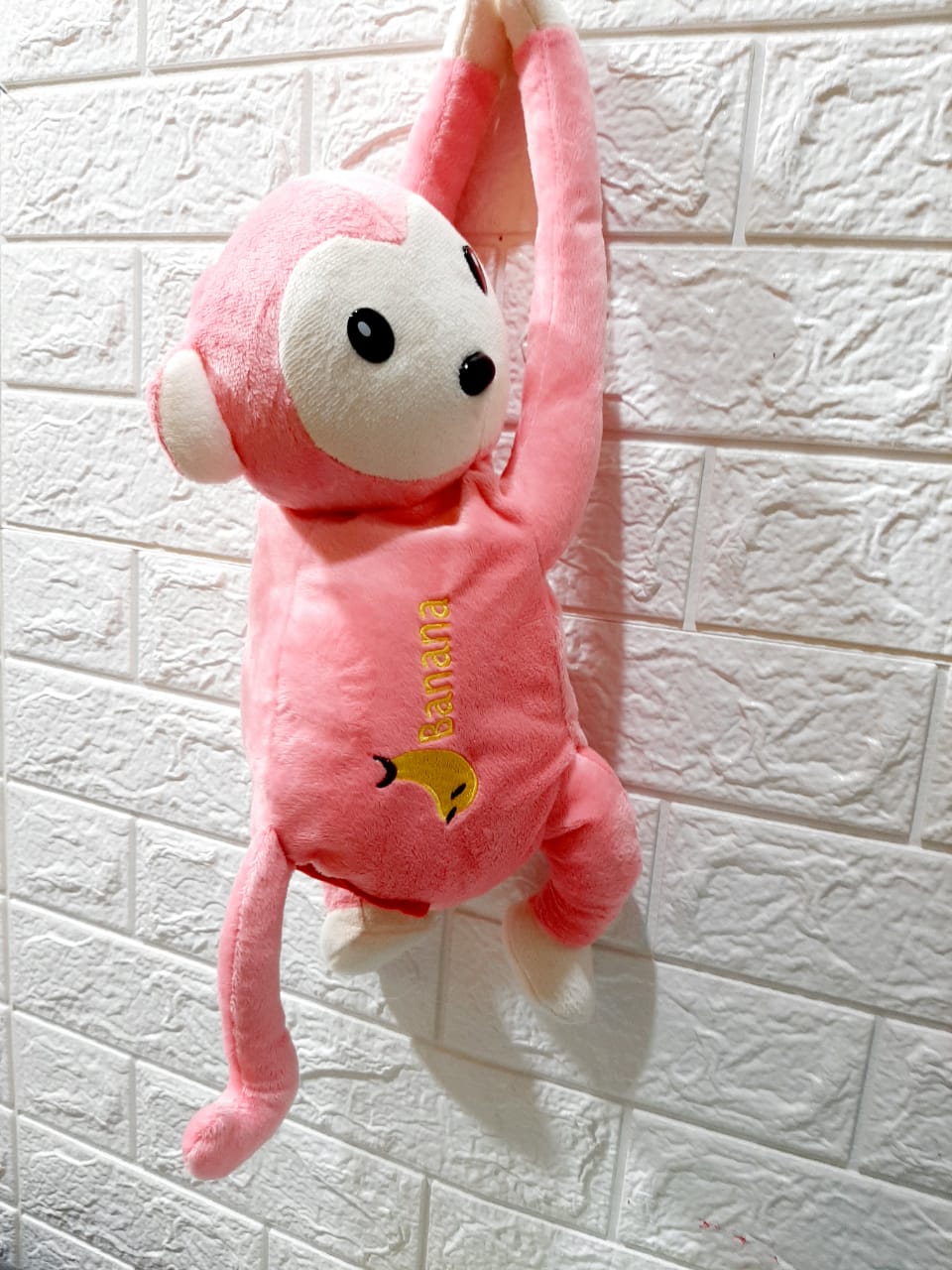 Kotak Tissue Monyet (Kotis / Boneka Tempat Tisu Mobil)