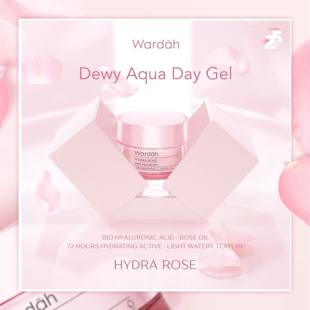Wardah Hydra Rose Dewy Skin Starter Kit 3in1 (Facial Wash 20ml, Toner 30ml, Day Gel 8ml) * Wardah Hydra Rose Dewy Skin Starter Kit 3in1 (Facial Wash 20ml, Toner 30ml, Day Gel 8ml) *