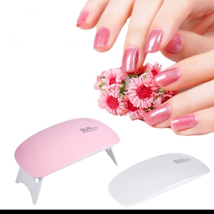 Sun Mini UV Nail Lamp Dryer Portable (Alat Pengering Cat Kuku)