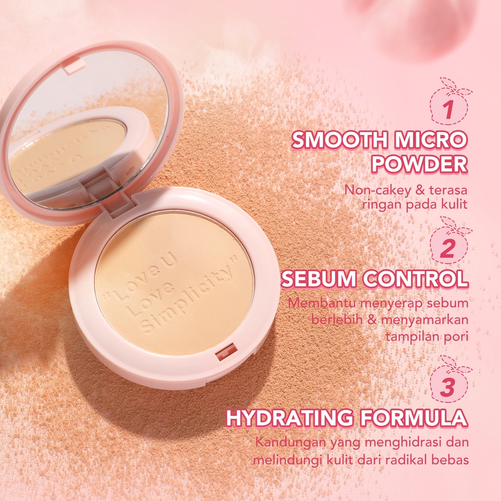 YOU Simplicity Flawless Compact Powder W806 Nude Beige *