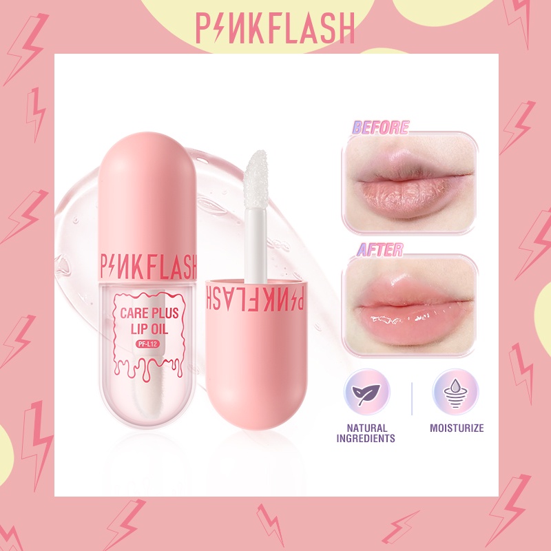 Pinkflash Care Plus Lip Oil 4ml PF-L12