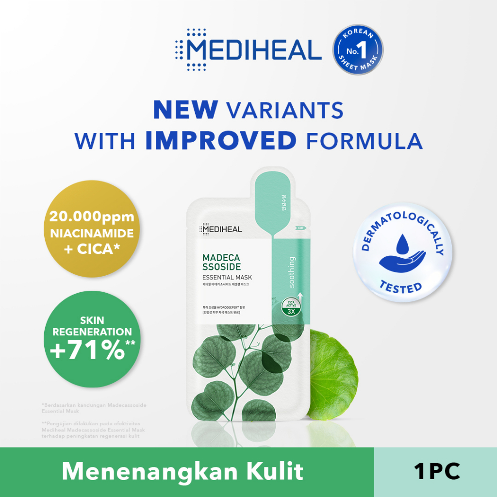 Mediheal Essential Mask - Madecassoside Soothing (Tosca) Mediheal Essential Mask - Madecassoside Soothing (Tosca)