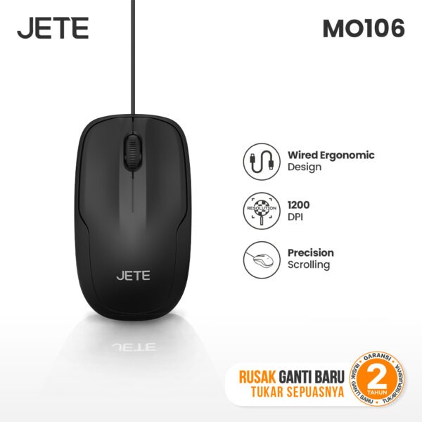 JETE Mouse Kabel - MO106 JETE Mouse Kabel - MO106