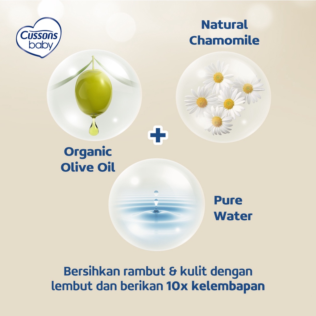 Cussons Baby Newborn Hair & Body Wash REFILL 400ml