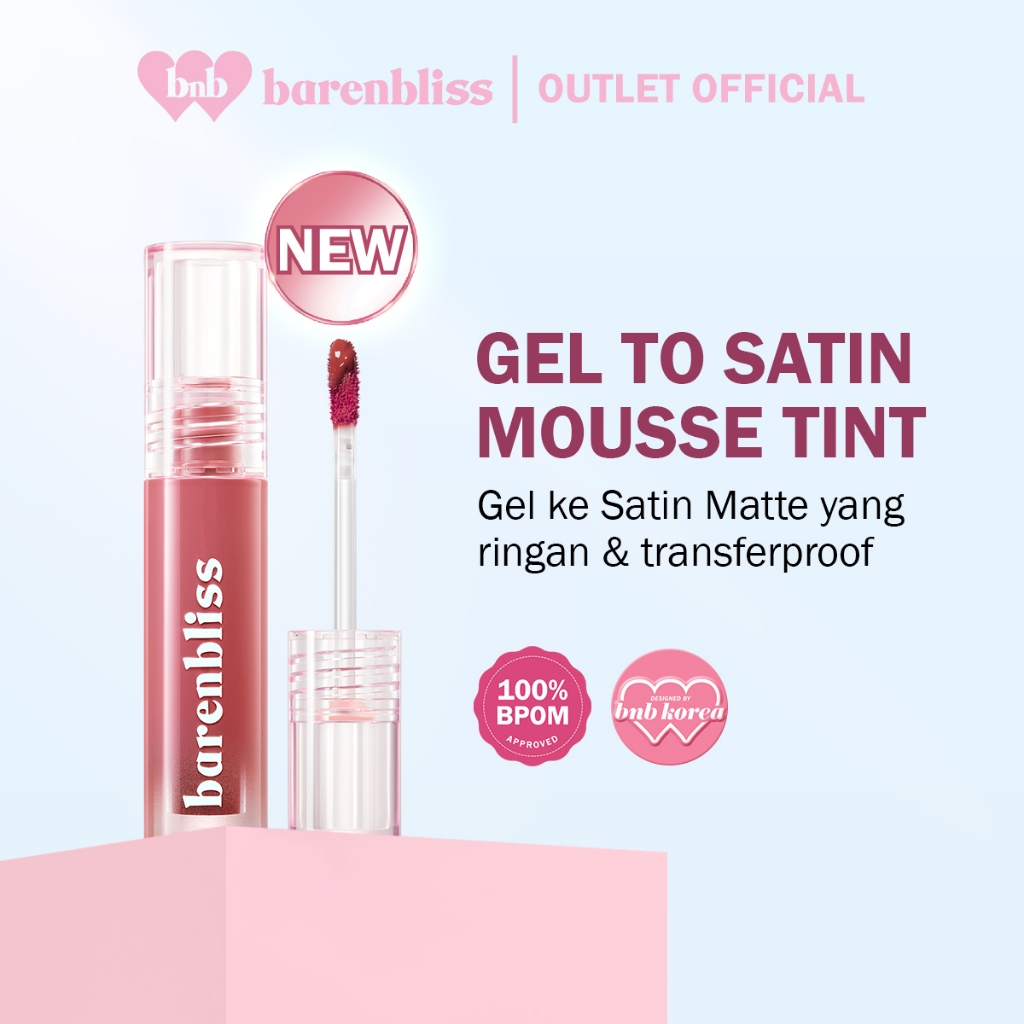 BNB Barenbliss Apple Makes Adorable Mousse Tint - 03 Candy Blaze