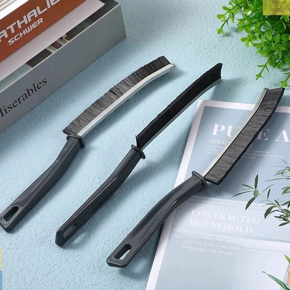 Sikat Pembersih Celah dan Sudut Gagang Panjang - Sikat Pembersih Sudut