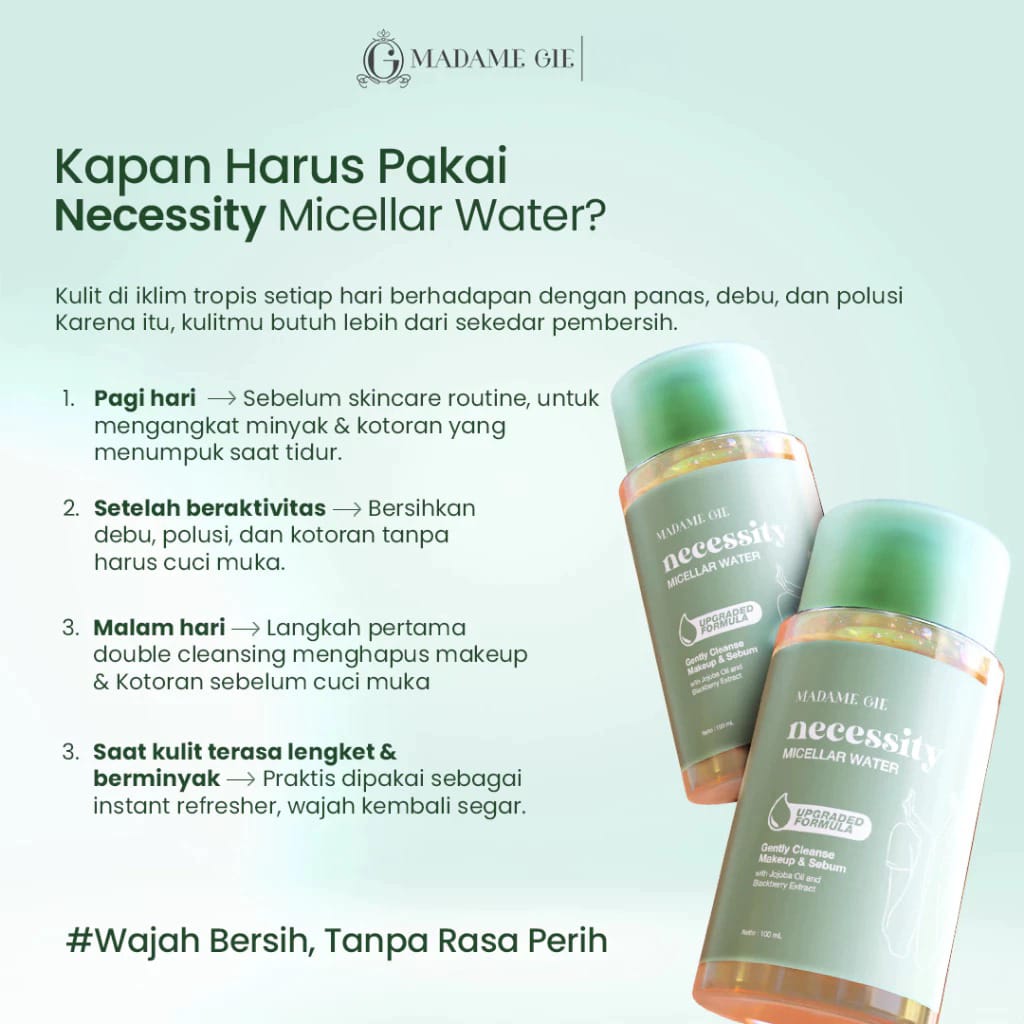 Madame Gie Necessity Micellar Water 100ml