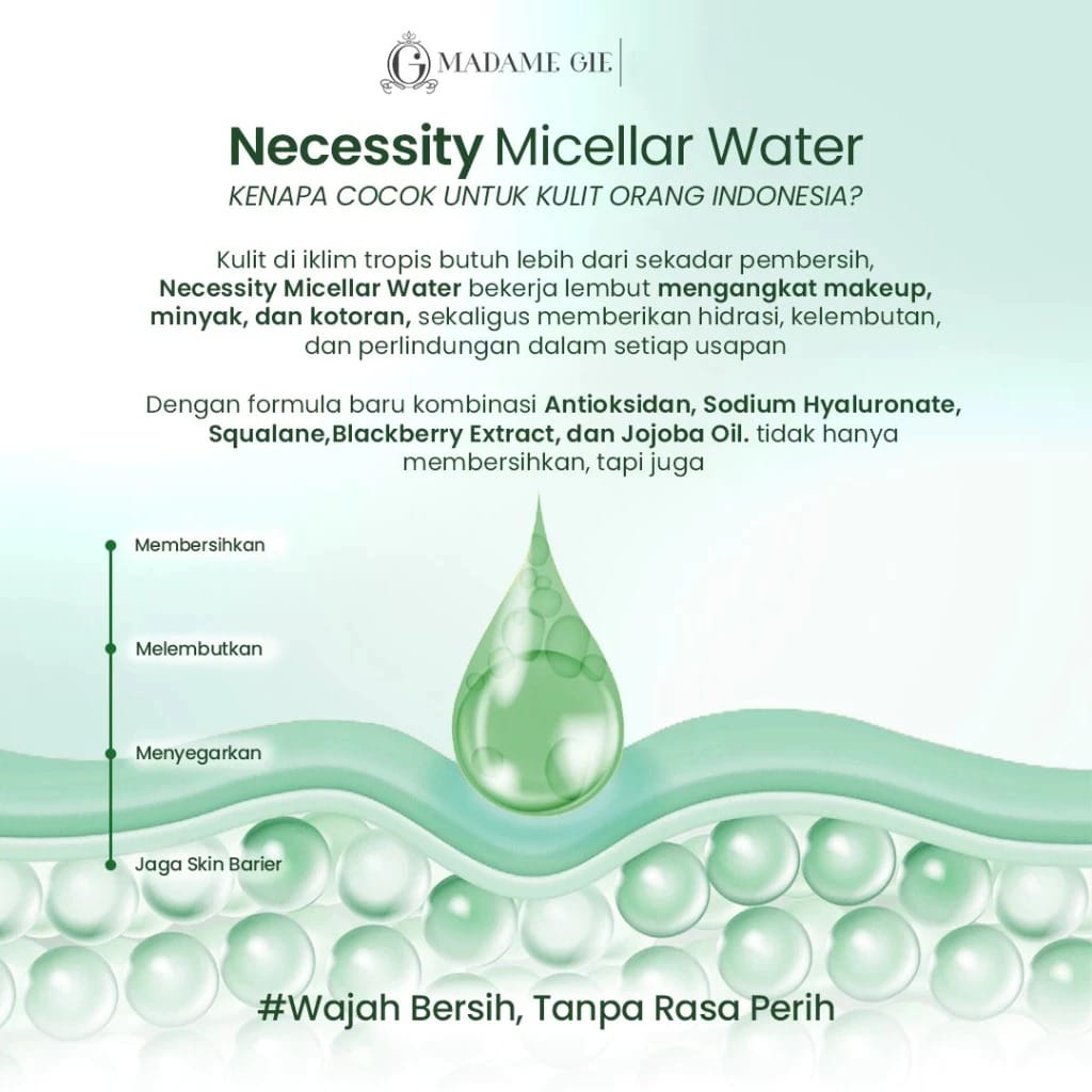 Madame Gie Necessity Micellar Water 100ml