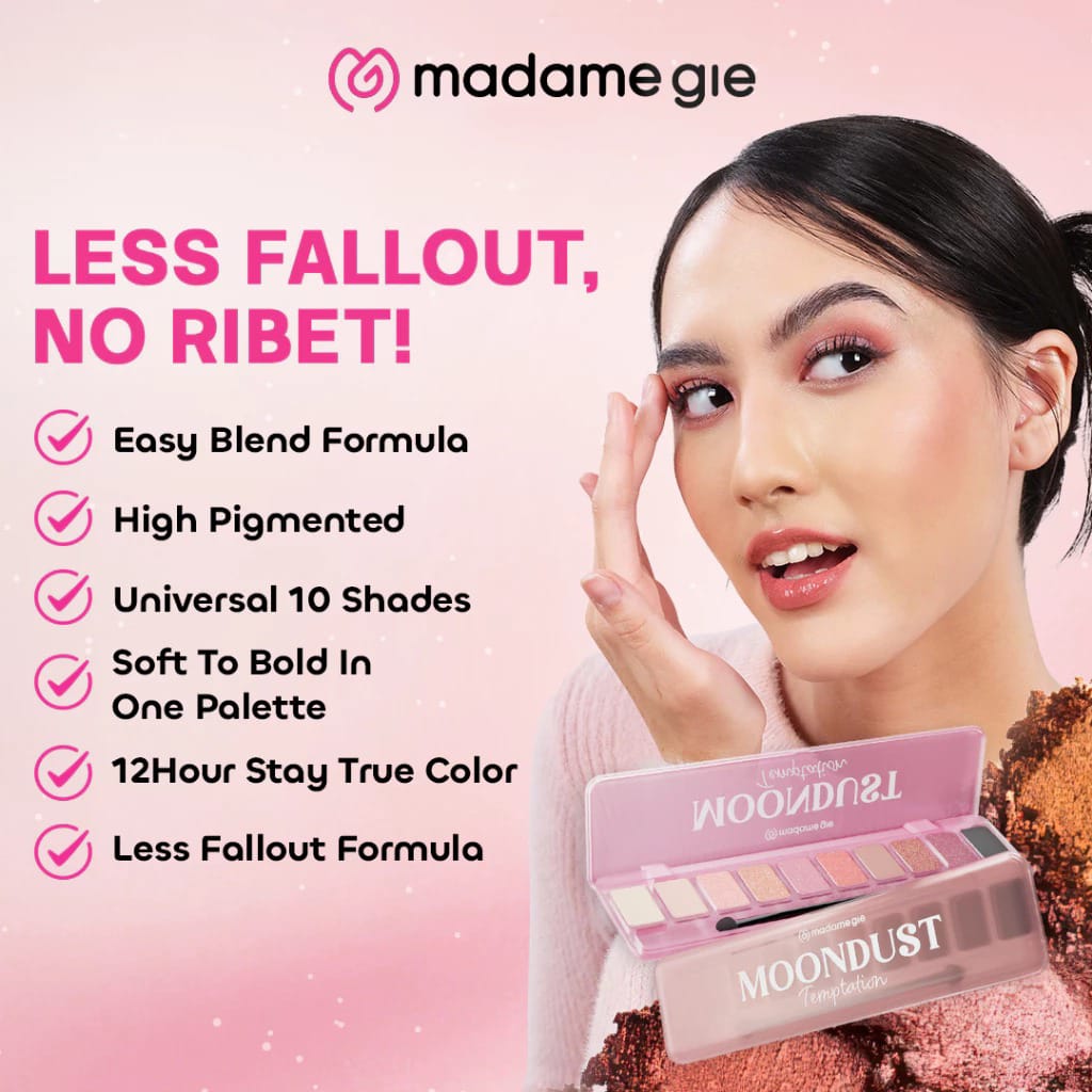 Madame Gie Eyeshadow Moondust Temptation 02