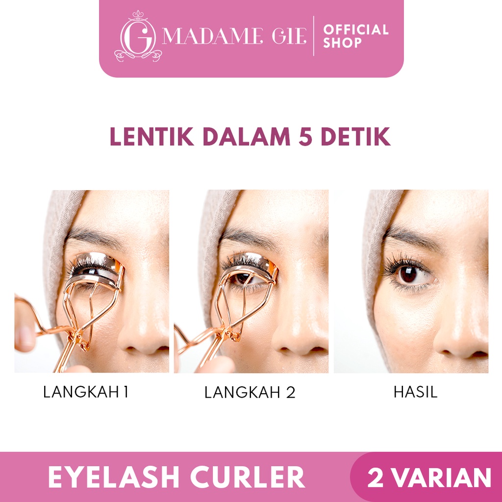 Madame Gie Ultimate Lashes Eyelash Curler (Penjepit Bulu Mata) - Rose Gold Madame Gie Ultimate Lashes Eyelash Curler (Penjepit Bulu Mata) - Rose Gold