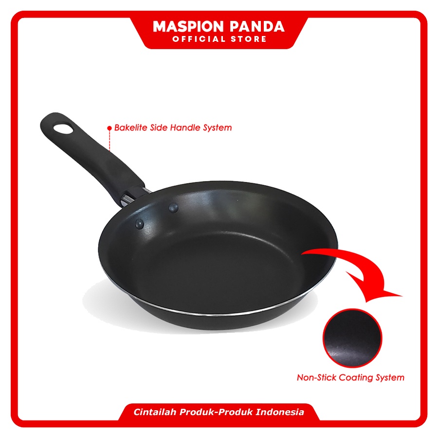 Maspion PRISMA Teflon 18cm - Frypan Non Stick