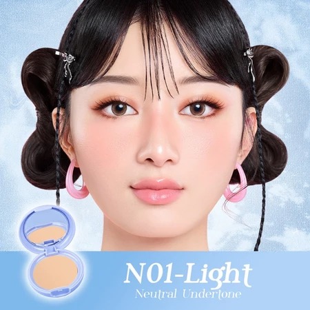 Pigeon Teens Everyday Compact Powder+UV Filter FULL SIZE 9gr - N01 Light