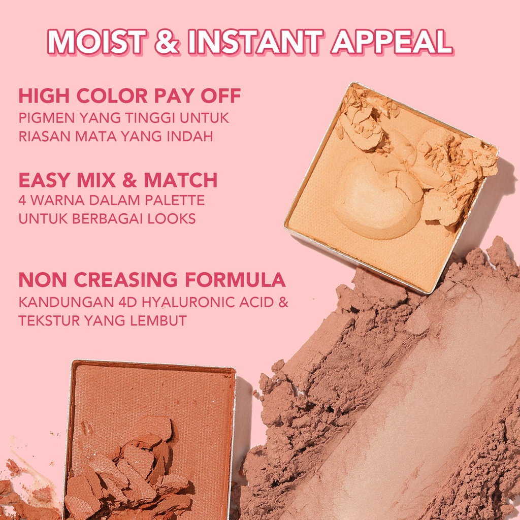 YOU Simplicity Eyeshadow Quad 01 Flair