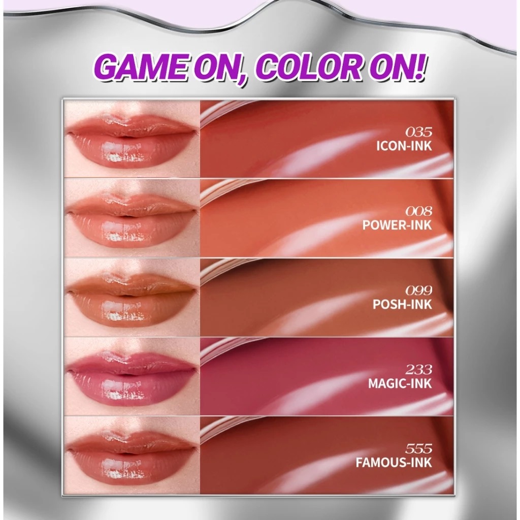 Dazzle Me Ink-Vinyl Lip Lacquer 2.5ml - 555 Famous-Ink