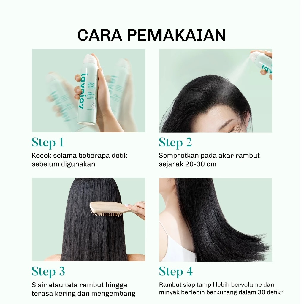 Lavojoy Hair We Bloom Dry Shampoo 150ml (Season Of Flower)