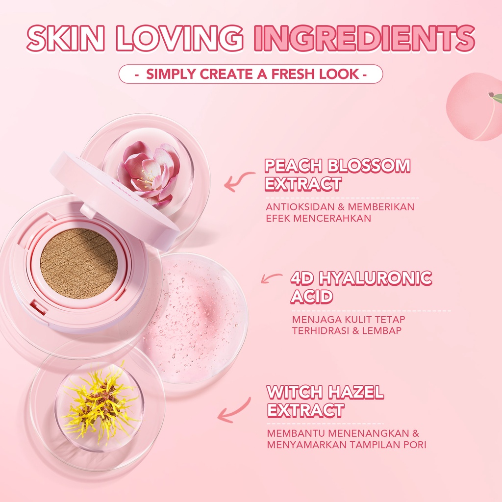 YOU Simplicity Glowy CC Cushion C205 Honey Beige