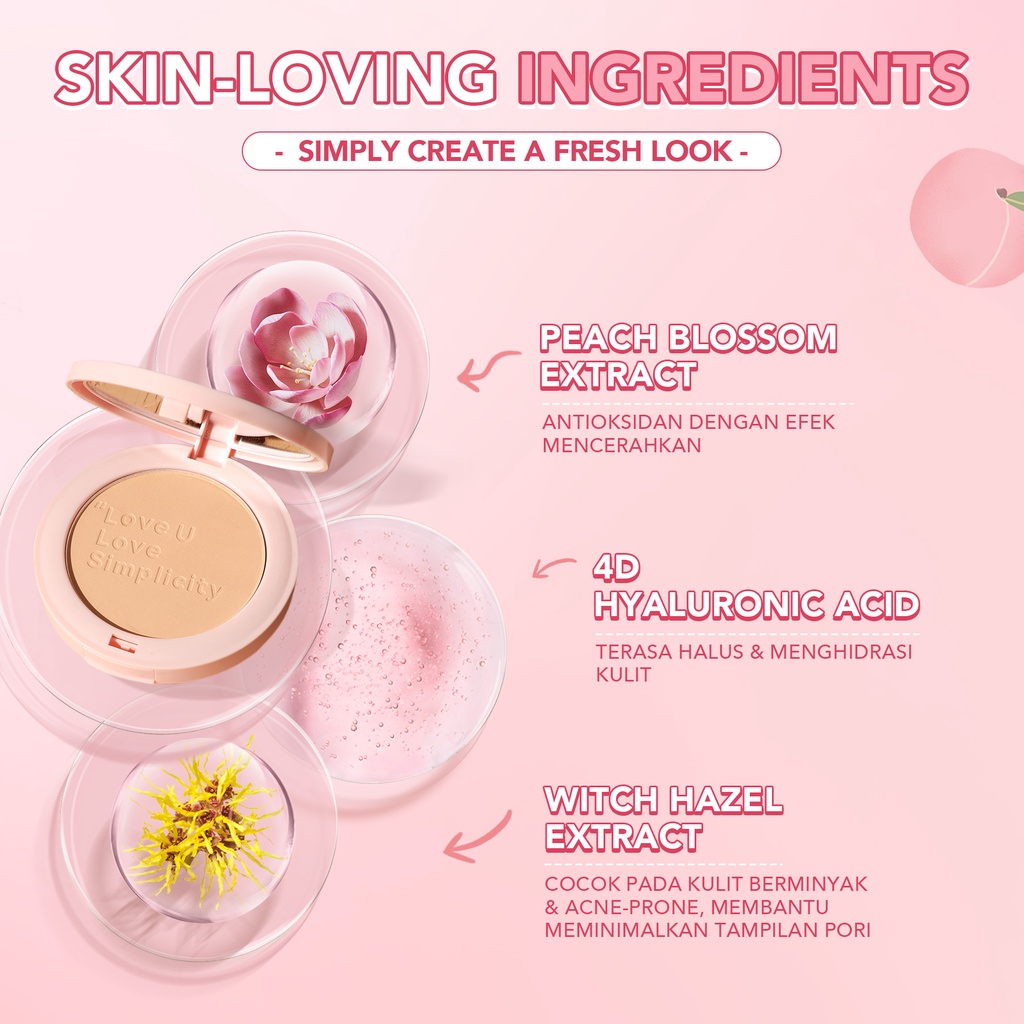 YOU Simplicity Flawless Compact Powder N407 Neutral Sand *