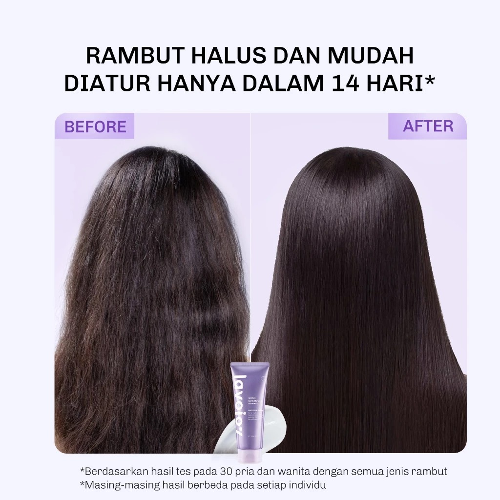 Lavojoy So So So Smooth Hair Mask 180gr - Smooth & Shine (Berry Whispers)